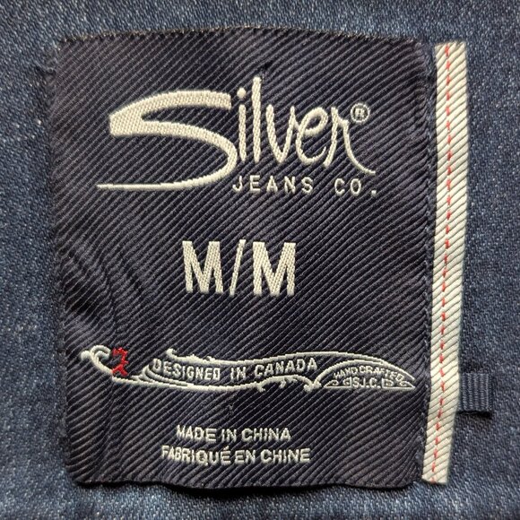 Silver Jeans Co. Distressed Denim Jacket - Picture 2 of 13